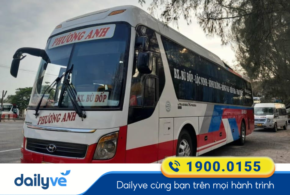 Nhà xe Phương Anh (Phan Thiết) từ Sài Gòn đi Tân An