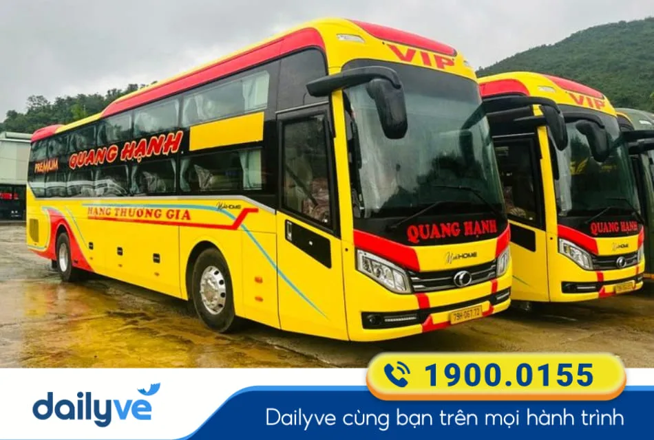 Nhà xe Quang Hạnh (NT) từ Nha Trang đi Đồng Nai
