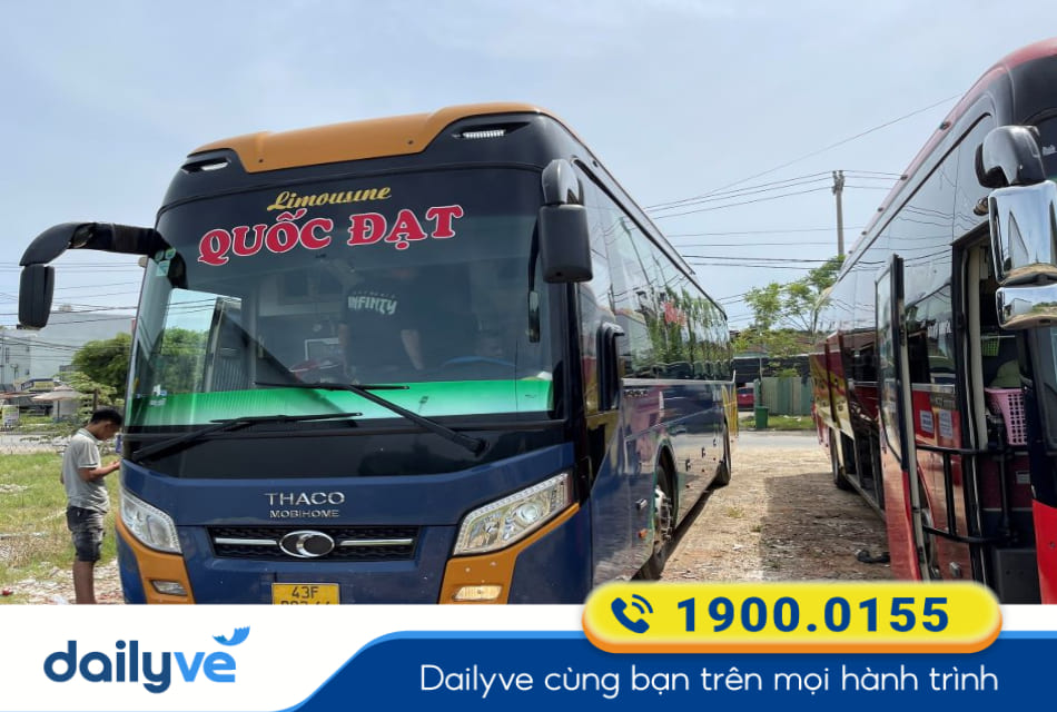 Nhà xe Quốc Đạt từ Đà Nẵng đi Buôn Ma Thuột