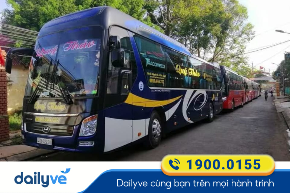 Nhà xe Quý Thảo từ Đắk Lắk đi Quảng Ngãi