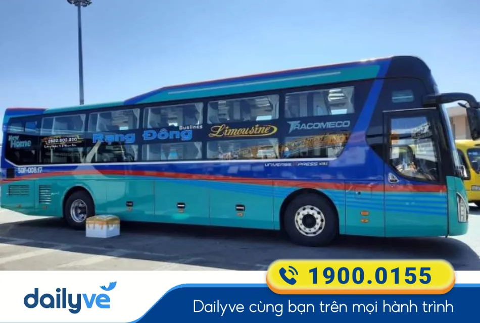 Nhà xe Rạng Đông Busline Bến xe An Sương đi Nha Trang