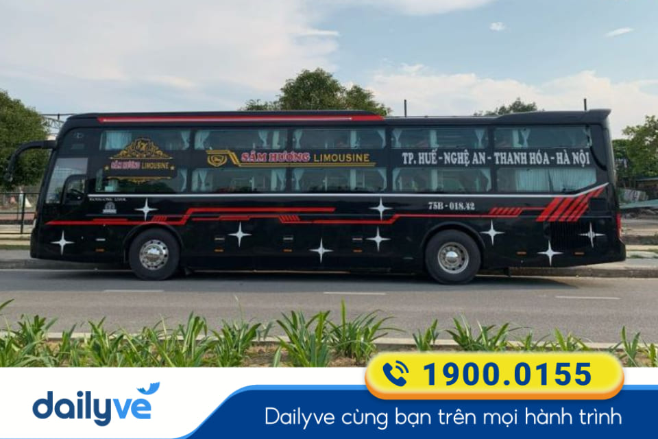 Nhà xe Sâm Hương từ Đông Hà đi Hà Nội