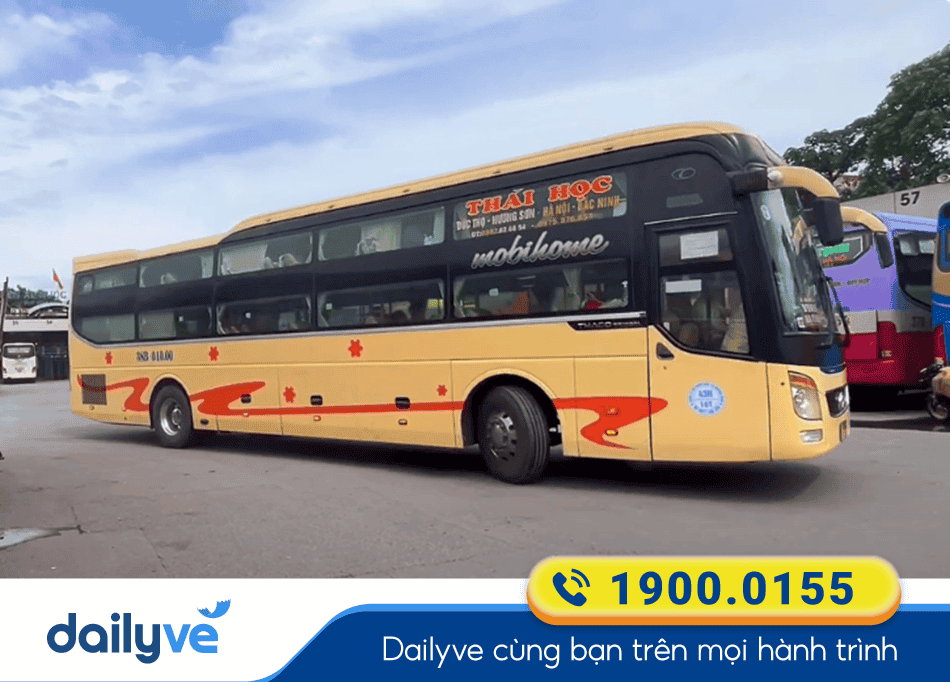 Nhà xe Thái Học từ Hà Nội đi Hương Sơn - Hà Tĩnh