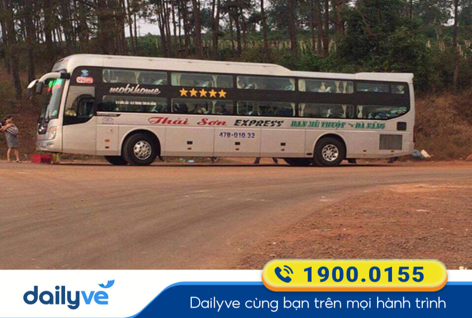 Nhà xe Thái Sơn từ Đà Nẵng đi Buôn Ma Thuột