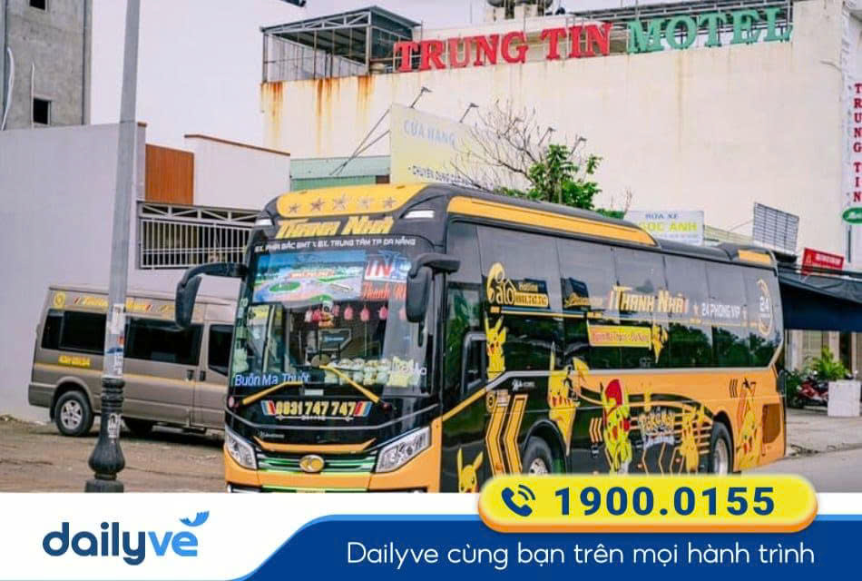 Nhà xe Thanh Nhã từ Đà Nẵng đi Buôn Ma Thuột