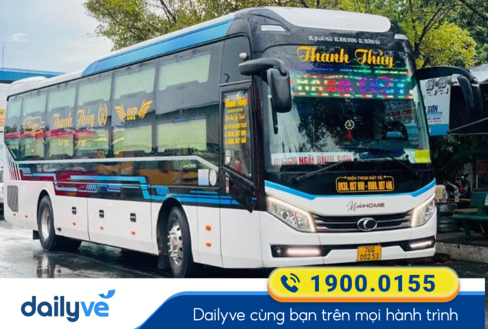 Nhà xe Thanh Thủy - Quảng Ngãi Cam Ranh đi Phú Yên