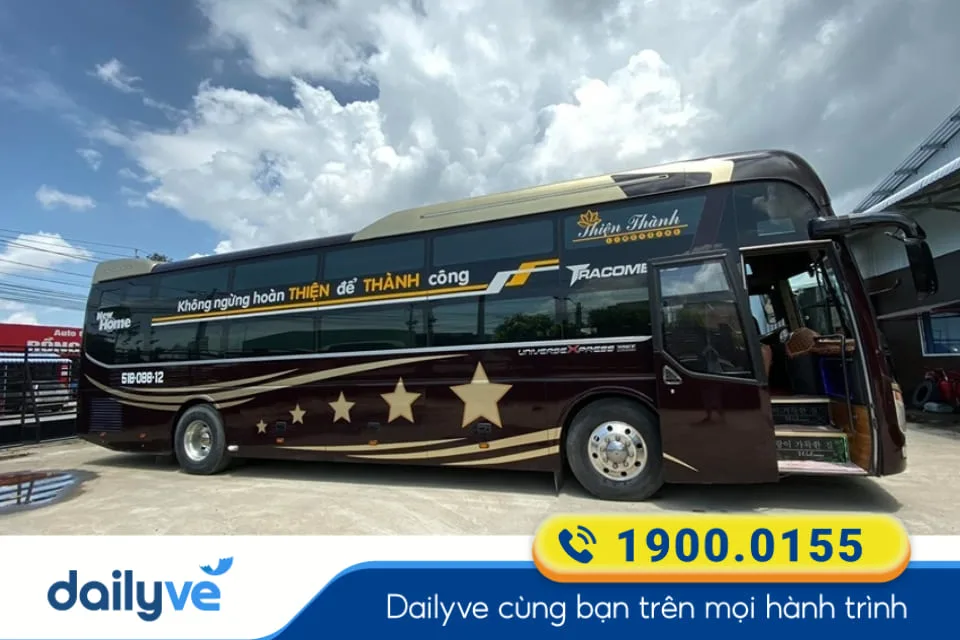 Nhà xe Thiện Thành Limousine từ Hà Tiên đi Sài Gòn