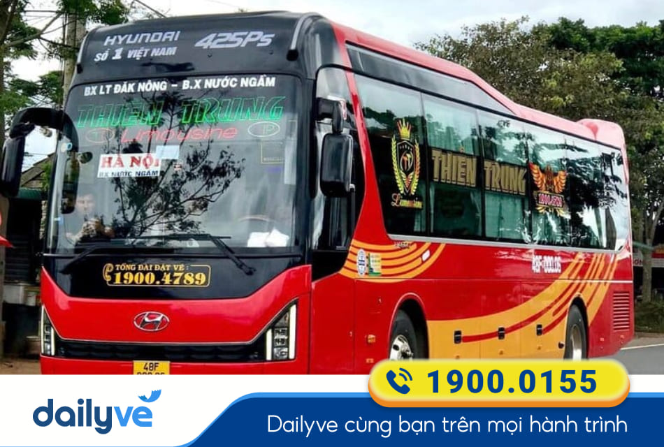 Nhà xe Thiên Trung Buôn Ma Thuột đi Hà Nội