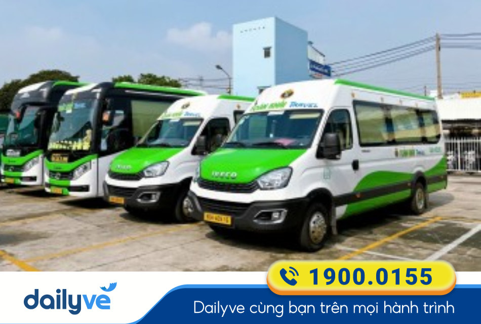 Nhà xe Toàn Khải từ Sài Gòn đi Long An