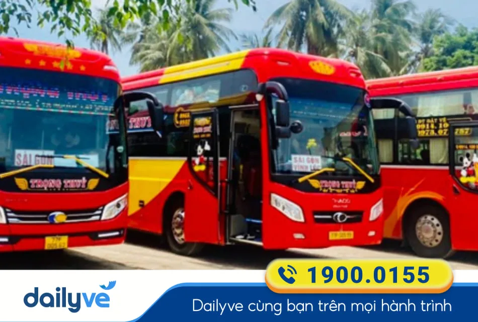 Nhà xe Trọng Thủy Limousine từ Hoài Ân đi Tân An