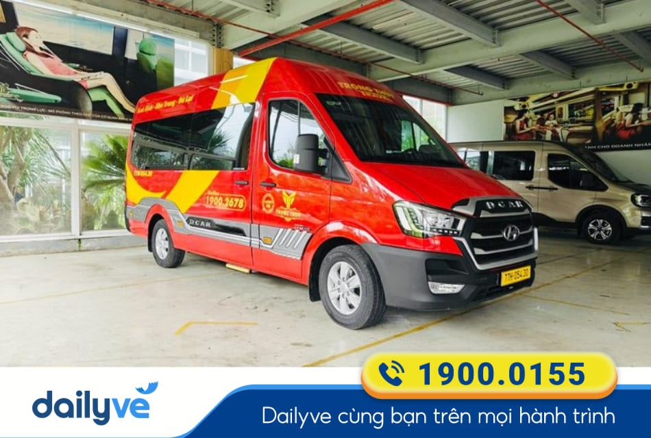 Nhà xe Trọng Thủy Travel từ Tuy Hòa đi Quy Nhơn