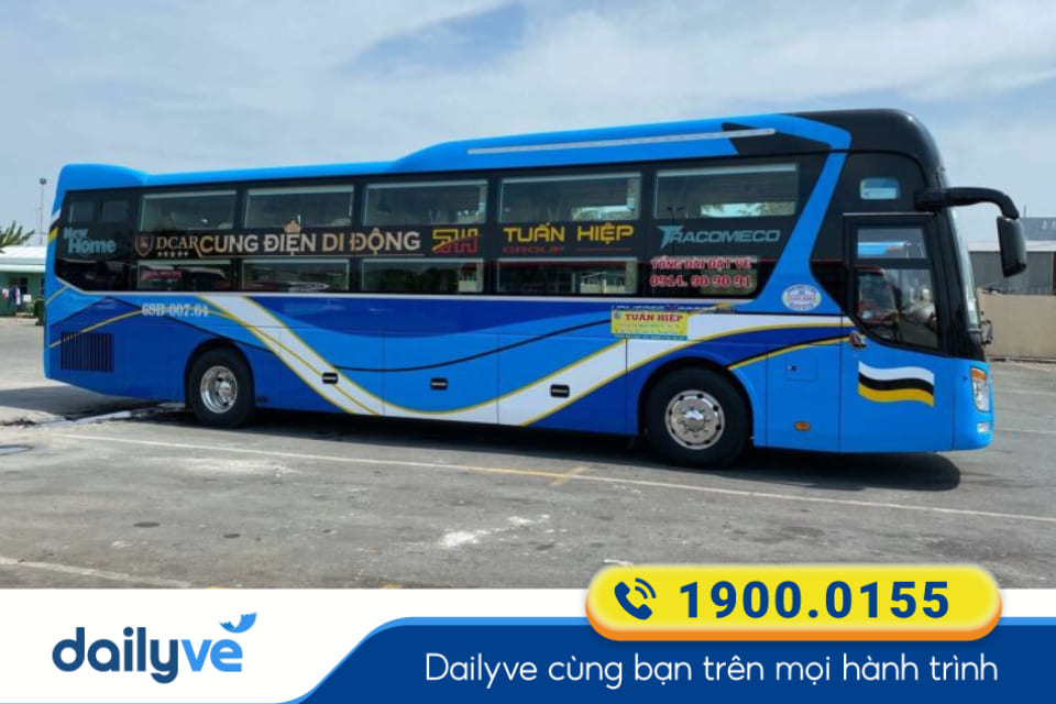 Nhà xe Tuấn Hiệp từ Sài Gòn đi Hậu Giang