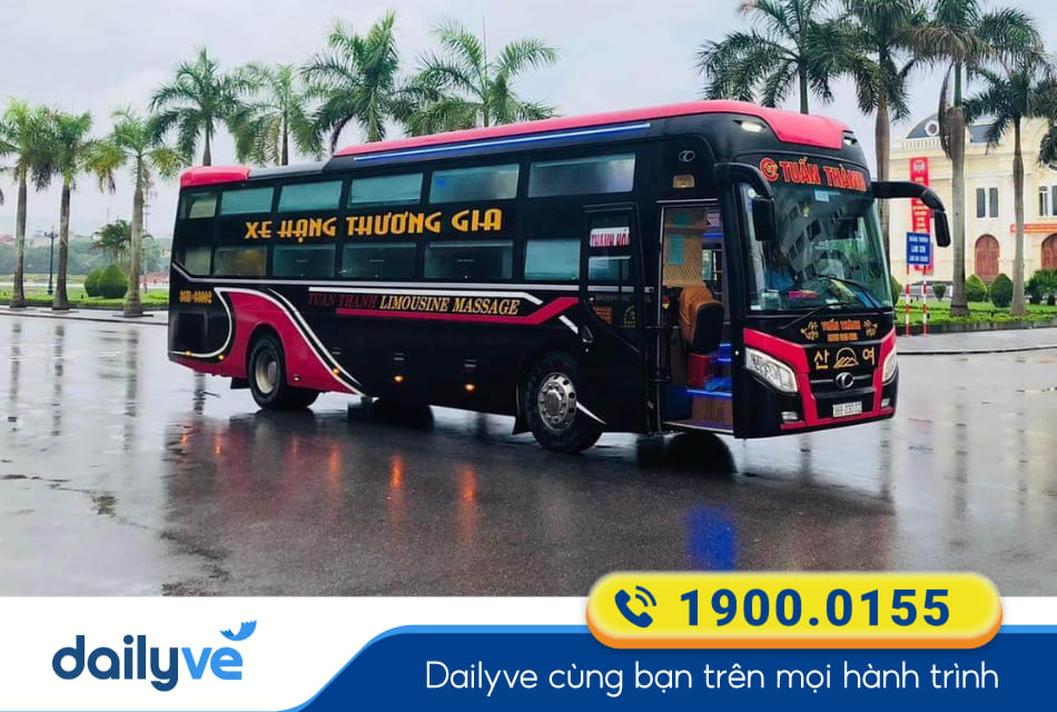 Nhà xe Tuấn Thành từ Đồng Hới đi Đà Nẵng