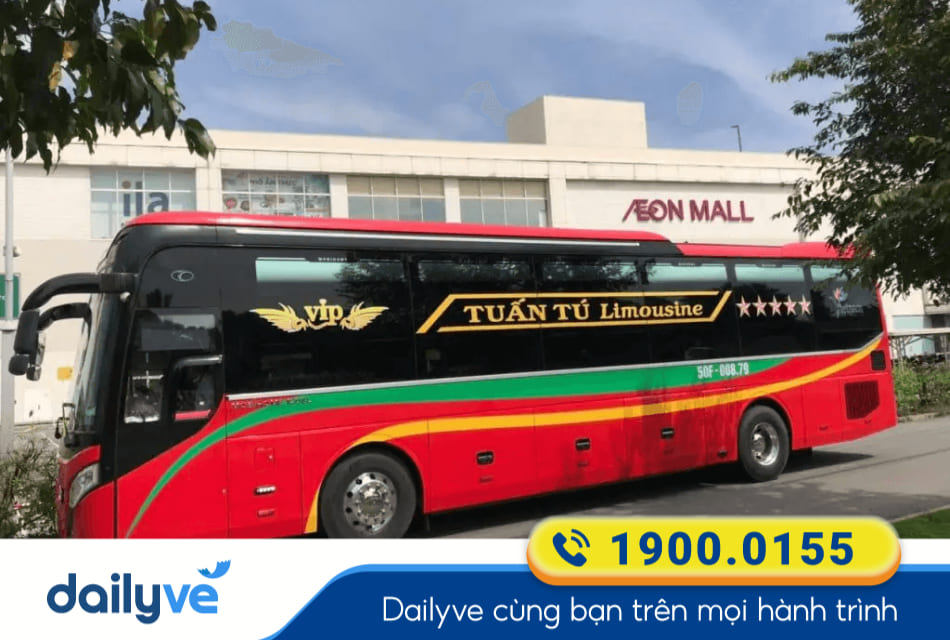 Nhà xe Tuấn Tú Express từ Sài Gòn đi Phù Mỹ