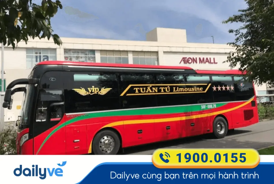 Nhà xe Tuấn Tú Express từ Quảng Ngãi đi Nha Trang