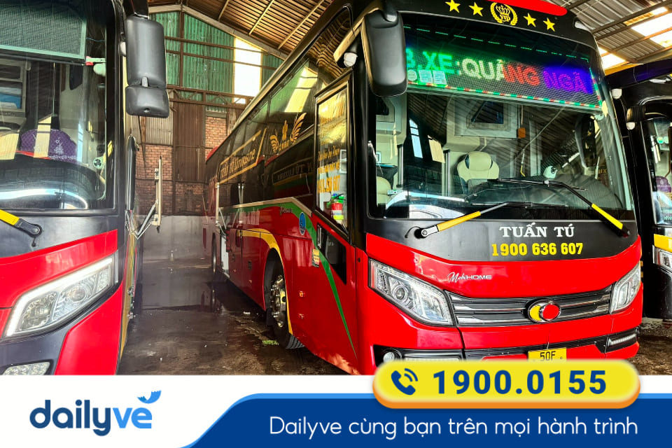 Nhà xe Tuấn Tú Express từ Quy Nhơn đi Nha Trang