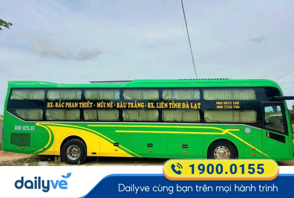 Nhà xe Xuân Pha từ Bình Thuận đi Đà Lạt