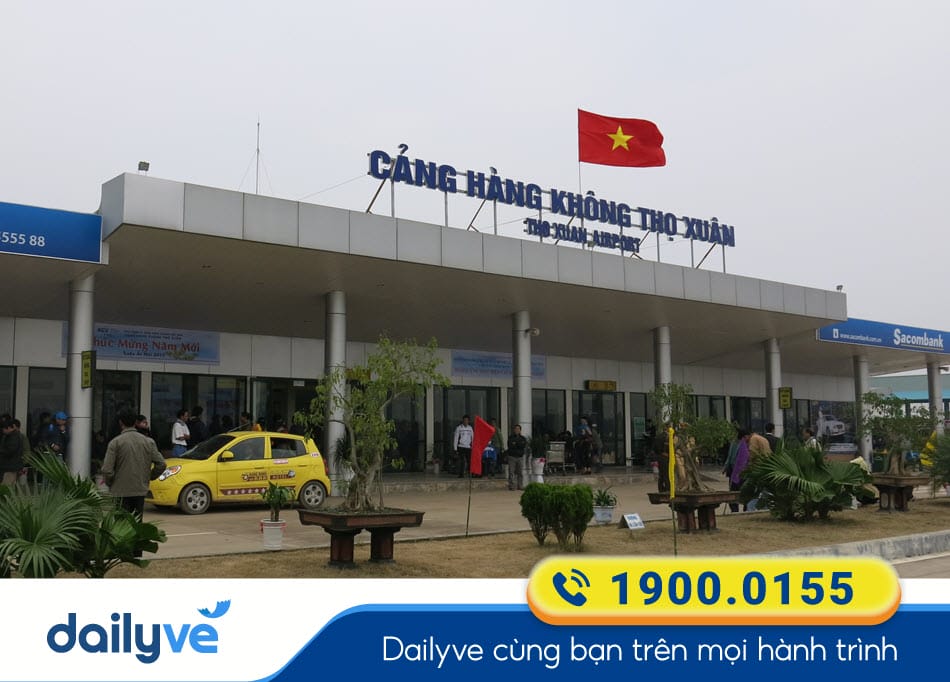 Phương tiện Taxi đưa đón khách Sân bay Thọ Xuân