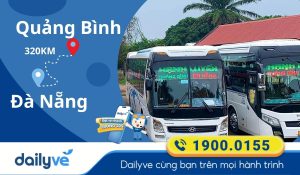 xe khách từ Quảng Bình đi Đà Nẵng
