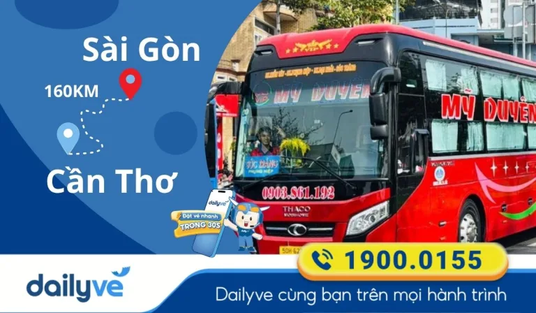 xe khách từ Sài Gòn đi Cần Thơ