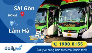 xe từ Sài Gòn đi Lâm Hà