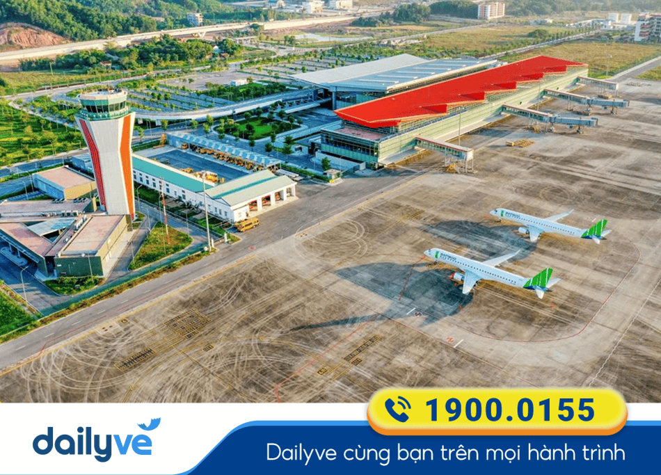 Sân đỗ máy bay tại Sân bay Vân Đồn