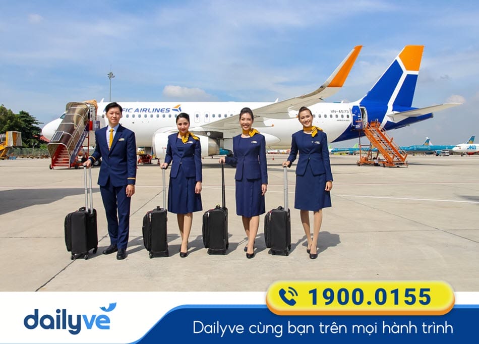 Thông tin tổng quan về hãng bay Pacific Airlines