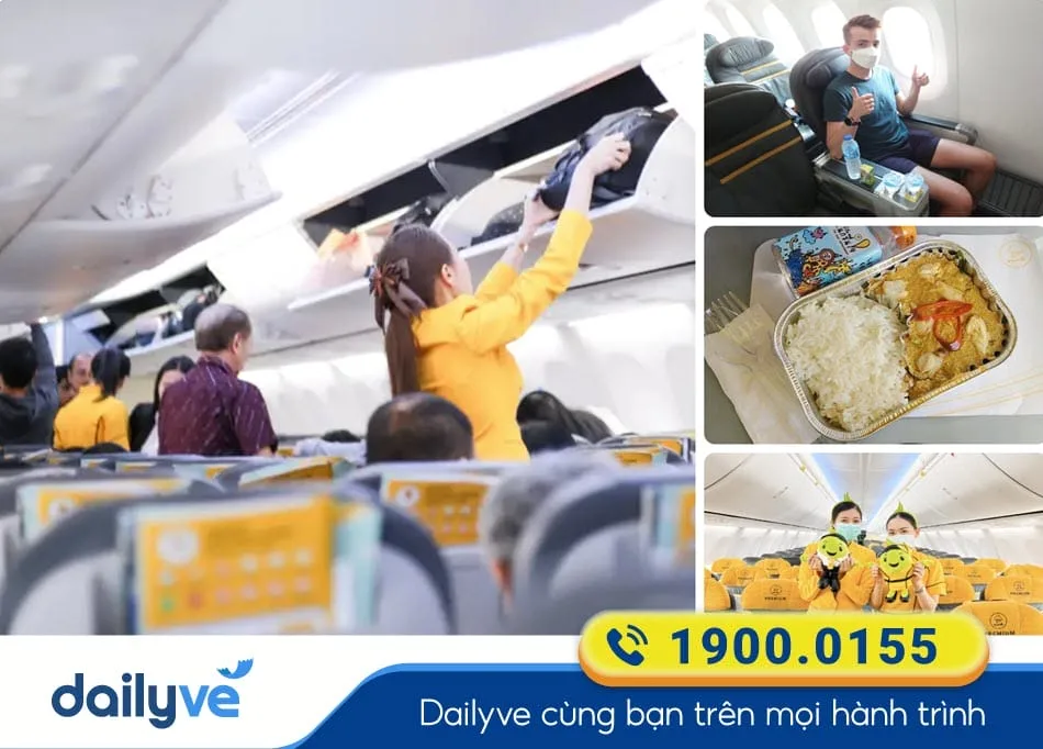 Tiện ích hiện đại trên các chuyến bay Hãng bay Nok Air
