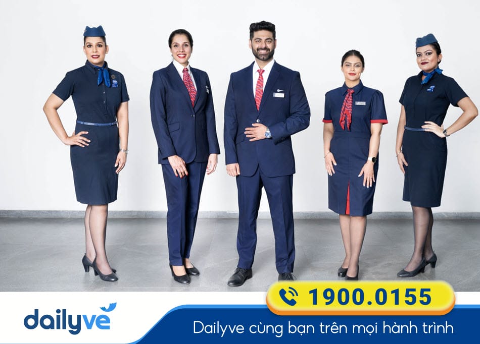Trang phục của tiếp viên Hãng bay IndiGo Airlines