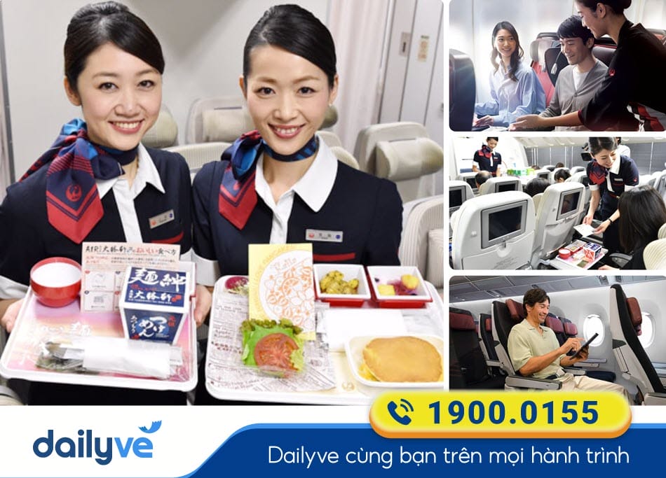 Ưu điểm nổi bật của Hãng bay Japan Airlines