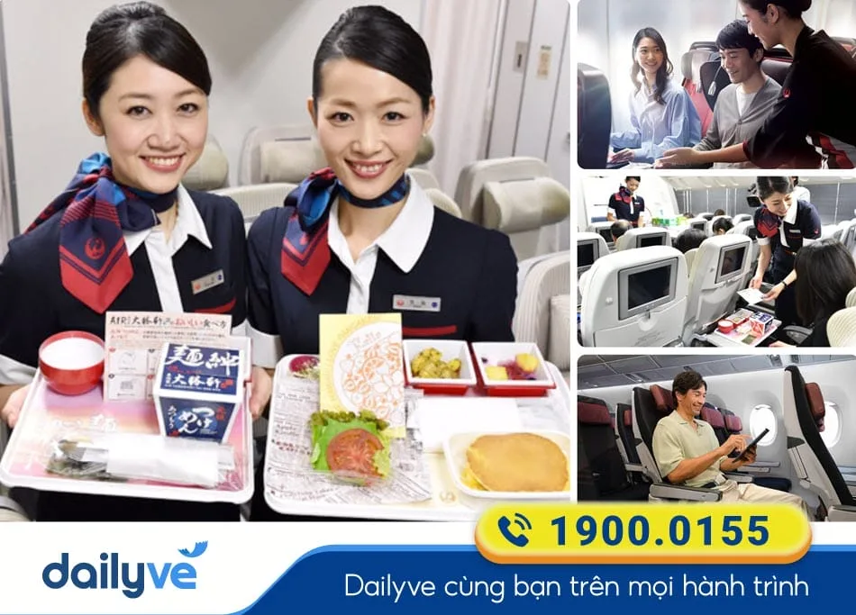 Ưu điểm nổi bật của Hãng bay Japan Airlines