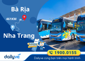 Vé xe Bà Rịa đi Nha Trang