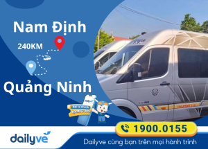 Vé xe Nam Định đi Quảng Ninh