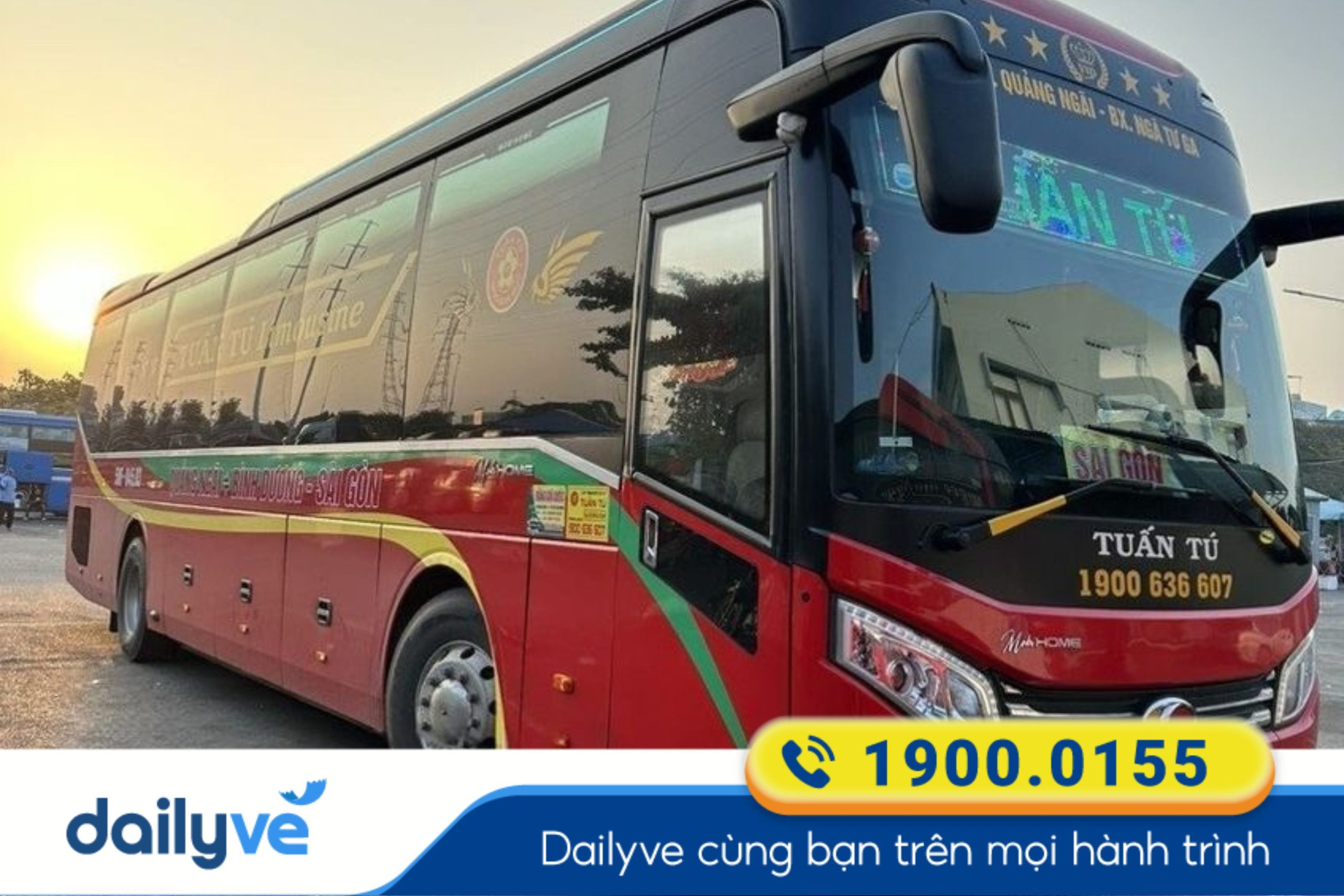 xe sài gòn quãng ngãi