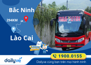 Vé xe từ Bắc Ninh đi Lào Cai