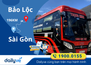 Vé xe từ Bảo Lộc đi Sài Gòn