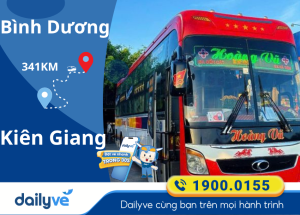 Vé xe từ Bình Dương đi Kiên Giang