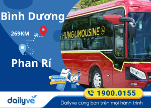 Vé xe từ Bình Dương đi Phan Rí
