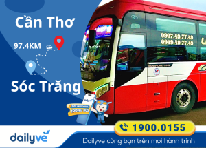 Vé xe từ Cần Thơ đi Sóc Trăng