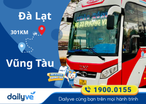 Vé xe từ Đà Lạt đi Vũng Tàu