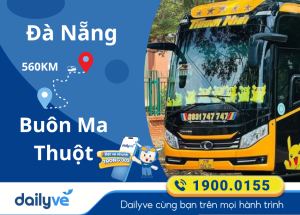 Vé xe từ Đà Nẵng đi Buôn Ma Thuột