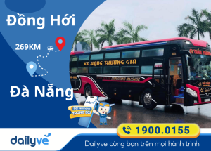 Vé xe từ Đồng Hới đi Đà Nẵng