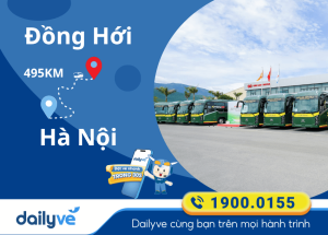 Vé xe từ Đồng Hới đi Hà Nội