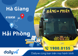 Vé xe từ Hà Giang đi Hải Phòng