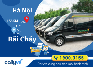 Vé xe từ Hà Nội đi Bãi Cháy