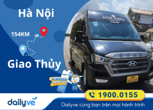 Vé xe từ Hà Nội đi Giao Thủy