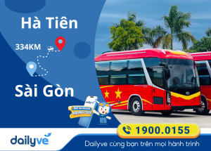 Vé xe từ Hà Tiên đi Sài Gòn