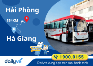 vé xe khách từ Hải Phòng đi Hà Giang