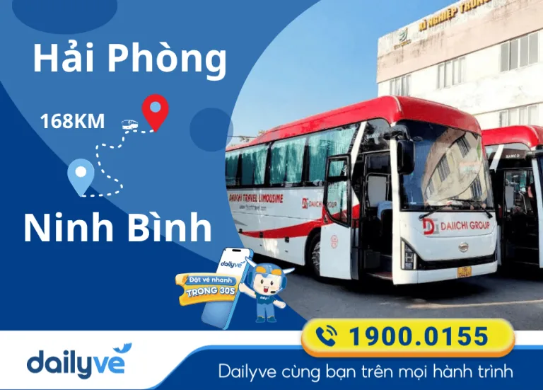 Vé xe từ Hải Phòng đi Ninh Bình