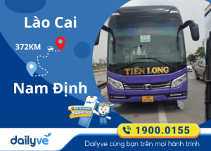 Vé xe từ Lào Cai đi Nam Định